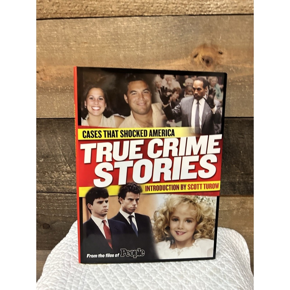True Crime Stories – People Magazine Hardcover Book | Cases That Shocked America